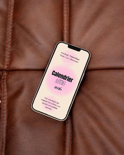 Calendrier digital astrologique 2026