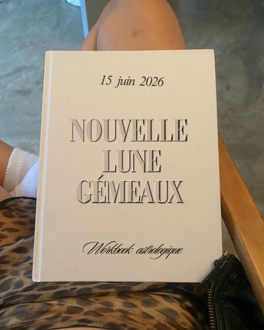 La Nouvelle Lune en Gémeaux Workbook astrologique · 15 juin 2026 · PDF 106 pages